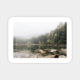 Pale lake - landscape photography Magnet