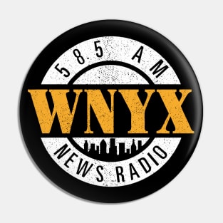 WNYX NewsRadio Pin