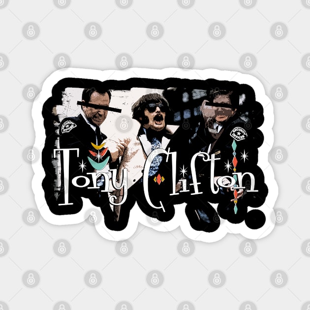 Andy Kaufman as Tony Clifton Magnet by hauntedjack