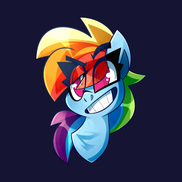 RainbowDash Bust by NekoSnicker
