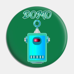 Green Domo Pin