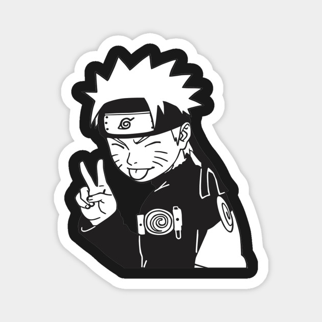 Naruto Sticker Naruto Magnet Teepublic