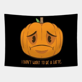 Sad Pumpkin Tapestry