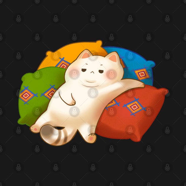 Fat Cat Pillows by vooolatility