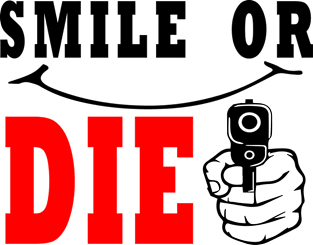 SMILE OR DIE Magnet