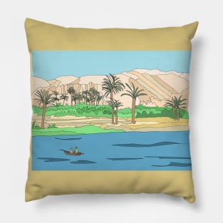 Shores of The Nile Pillow