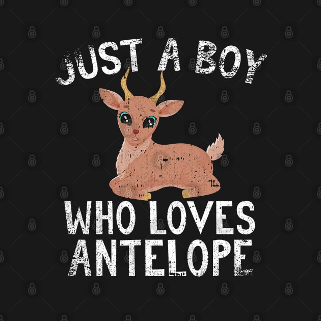 Just A Boy Who Loves Antelope by simonStufios