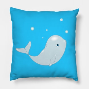 Вeluga whale Pillow