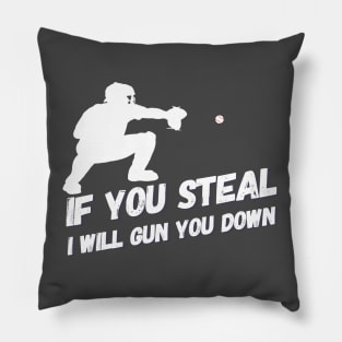 Stealing? I gun you down Pillow