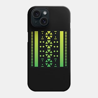 “Dimensional Knowledge (1)” - V.6 Green - (Geometric Art) (Dimensions) - Doc Labs Phone Case