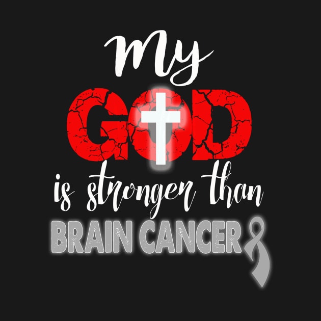 My God Is Stronger Than Brain Cancer by Antoniusvermeu