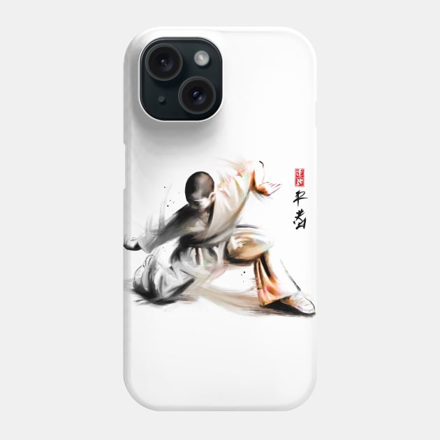 Shaolin Kung Fu Phone Case by ILYOart