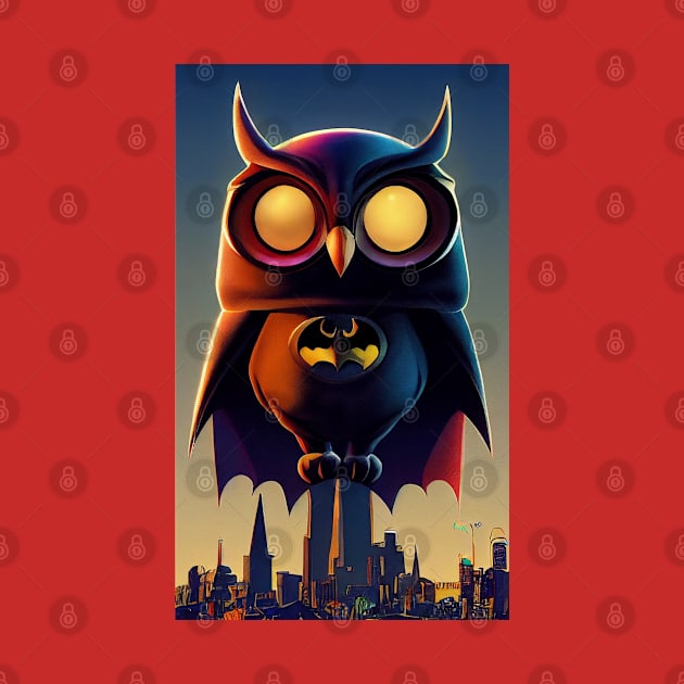 Owl Batman by orange-teal