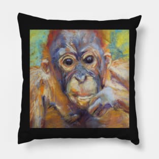 Amin 1 - Project Orangutan, the Exhibition Pillow