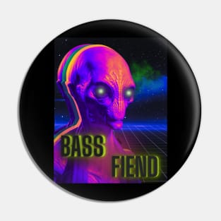 The Bass Fiend Pin