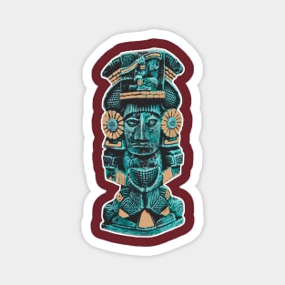 Maya statue Magnet