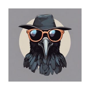 Crow with sunglasses T-Shirt