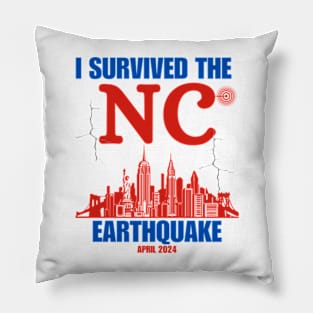 I Survived The NYC Earthquake Pillow