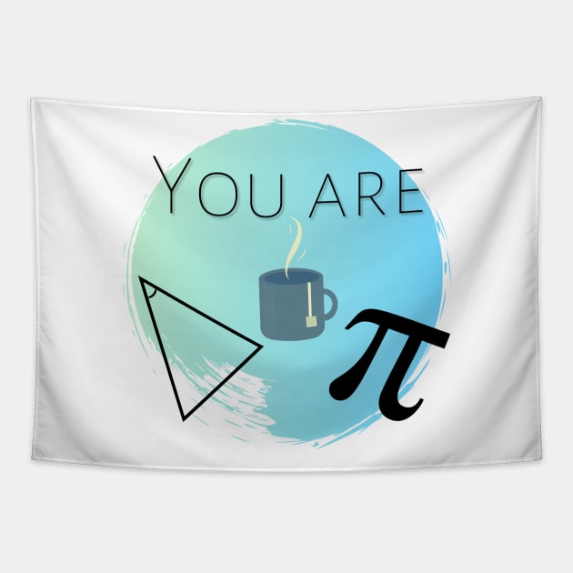 Acute tea pi Tapestry by shesarebell