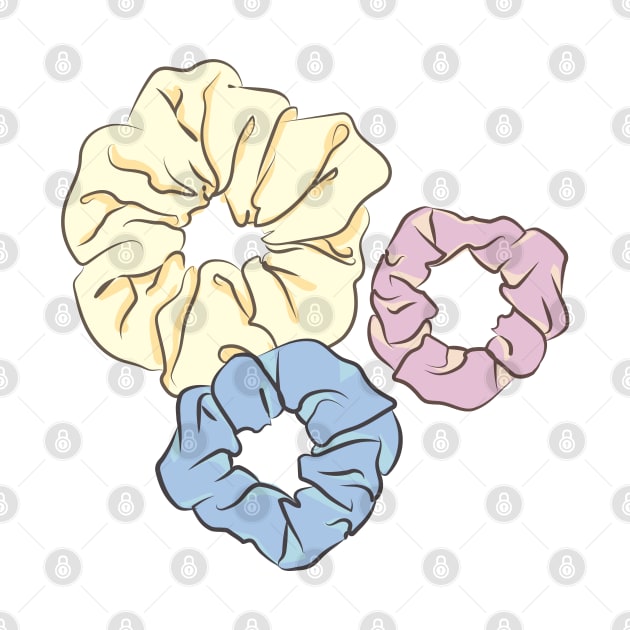 cute hair scrunchie by princessmi-com