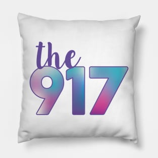 The 917 Area code Pillow