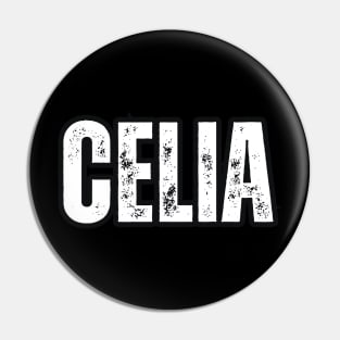 Celia Name Gift Birthday Holiday Anniversary Pin