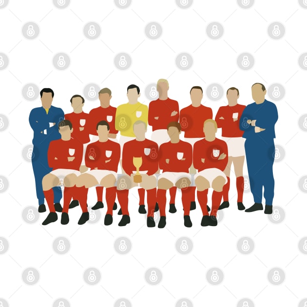 England World Cup Winner 1966 by Art Designs