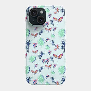 Colorful Leaves Pattern Phone Case