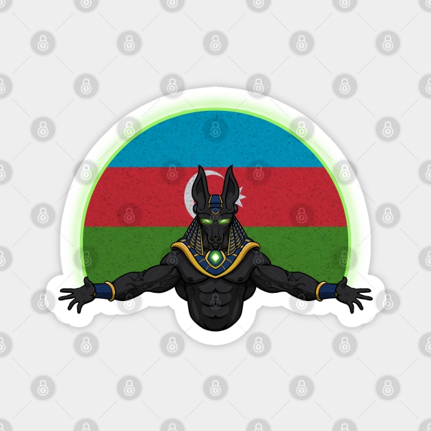 Anubis Azerbaijan Magnet by RampArt