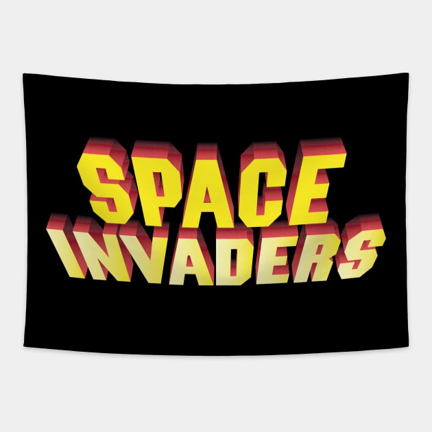 space invaders legacy Tapestry by herry.le