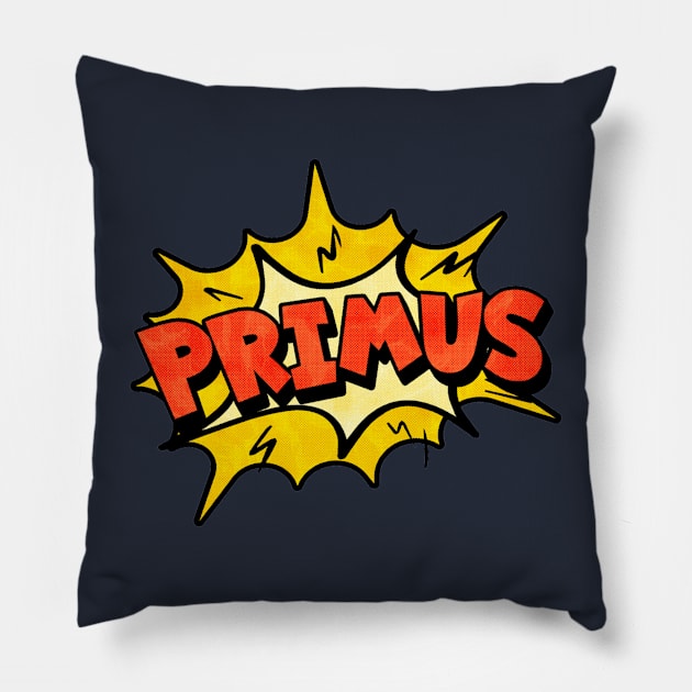 Primus Vintage Pillow by Elaia Loelya Art