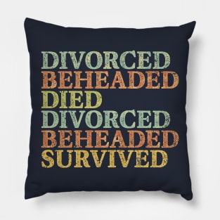 Six Wives Pillow