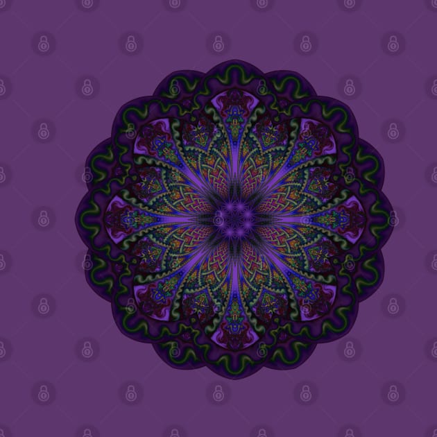 Fractal Mandala by Manafold