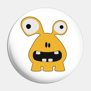 Funny cartoon colorful monsters Pin