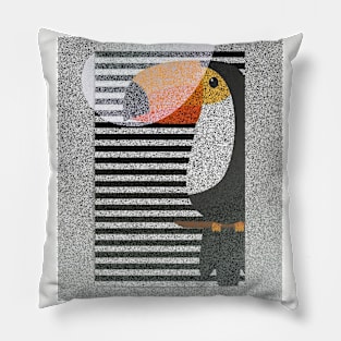 expressionism bird Pillow