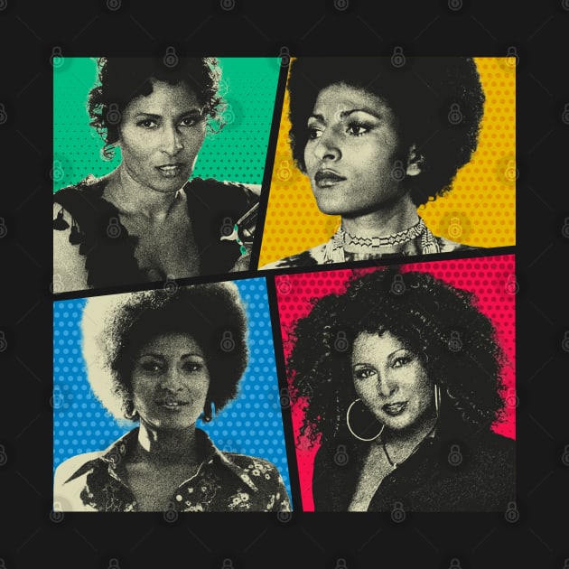 Pam Grier Comics by sepatubau77