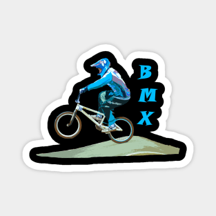 bmx racing Magnet