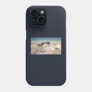 Snow Covered French Mountain Landscape Phone Case