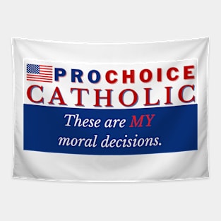 Pro Choice Catholic Tapestry