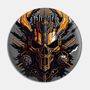 Mecha Skull S02 D87 Pin