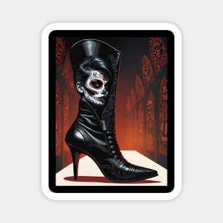 Stiletto Boots - Dia De Los Muertos Magnet