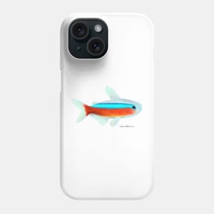 Cardinal Tetra Fish Phone Case