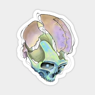 Air Skull Magnet