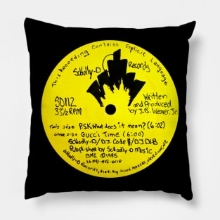 SCHOOLLY D P.S.K. (1985) Pillow