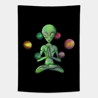 Spiritual Zen meditation Alien Tapestry