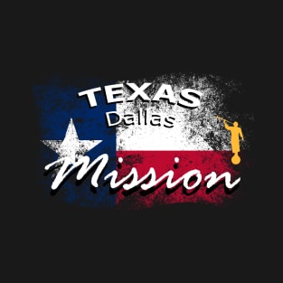 Texas Dallas Mormon LDS Mission Missionary Gift T-Shirt