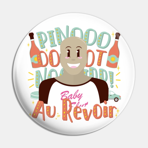 Pinot Noir Pin by Oneskillwonder