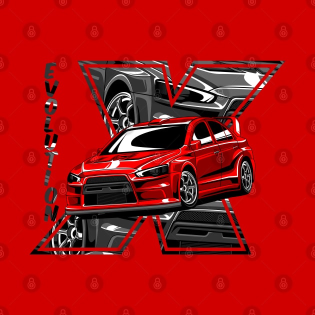 Lancer Evo X by aredie19