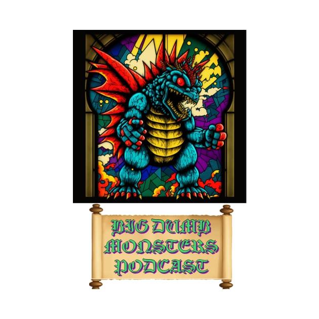 Stained Glass Kaiju by Big Dumb Monsters