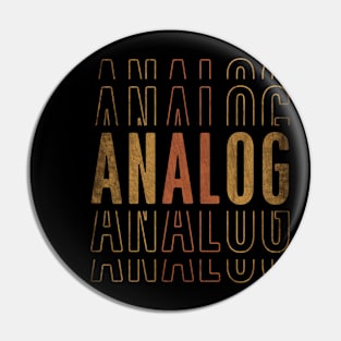 Analog Audio Engineer Pin